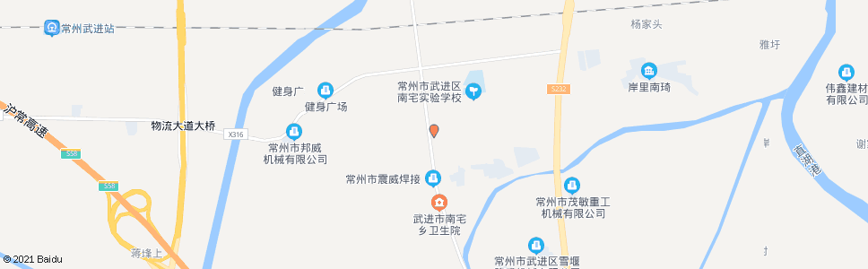 常州南宅西_公交站地图_常州公交_妙搜公交查询2024