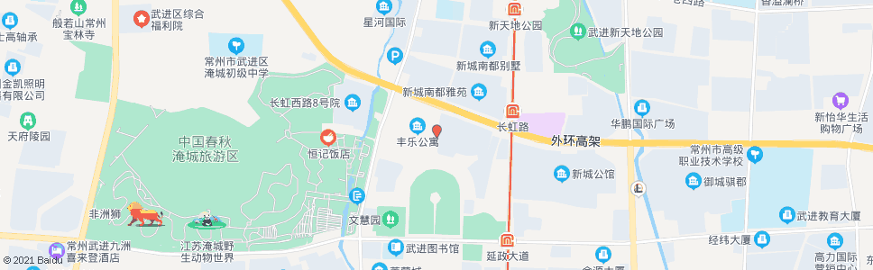 常州兰陵路长虹路(b)_公交站地图_常州公交_妙搜公交查询2024