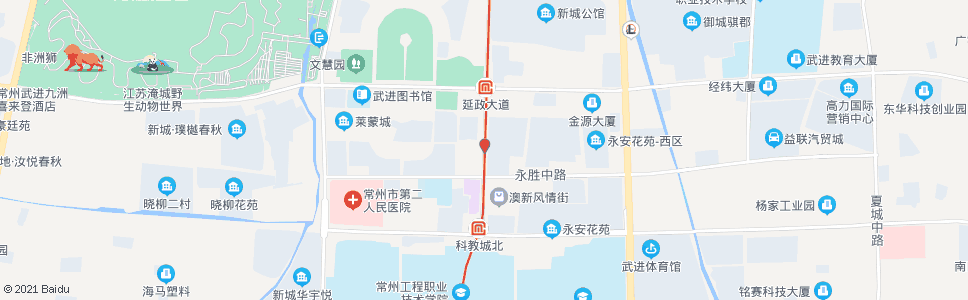 常州花园街永胜路_公交站地图_常州公交_妙搜公交查询2024