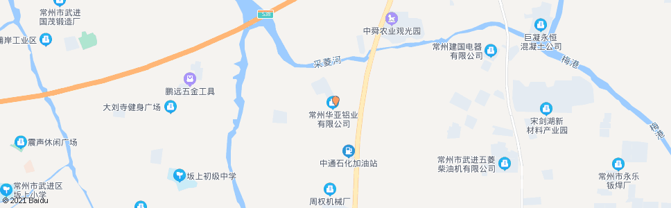 常州渔庄_公交站地图_常州公交_妙搜公交查询2024