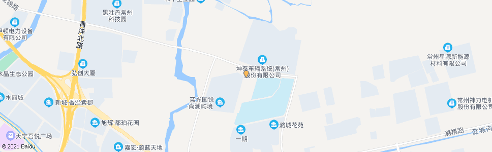 常州龙锦路华丰路_公交站地图_常州公交_妙搜公交查询2024