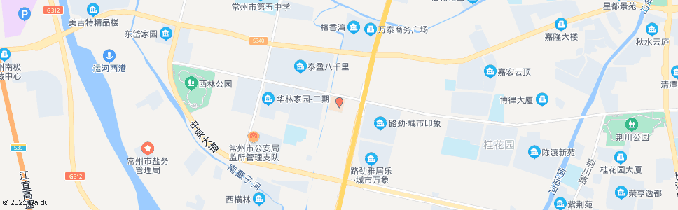 常州西林医院_公交站地图_常州公交_妙搜公交查询2024