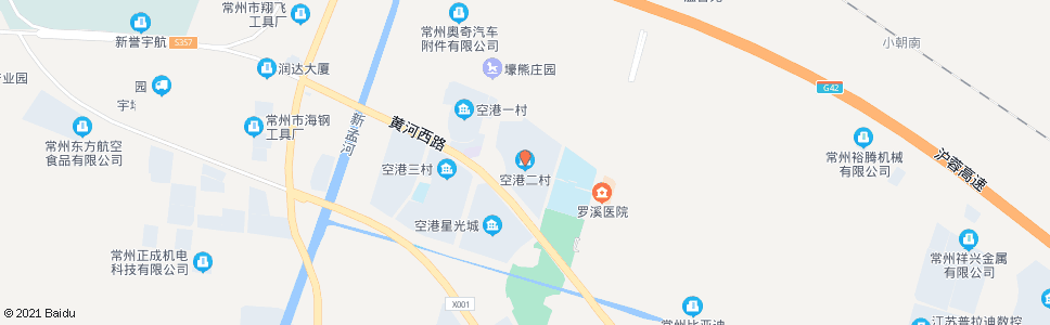 常州空港二村北_公交站地图_常州公交_妙搜公交查询2024