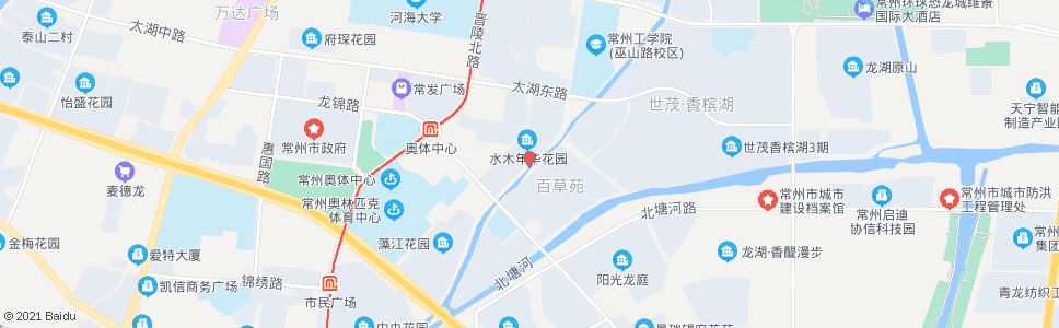 常州芳草桥_公交站地图_常州公交_妙搜公交查询2024