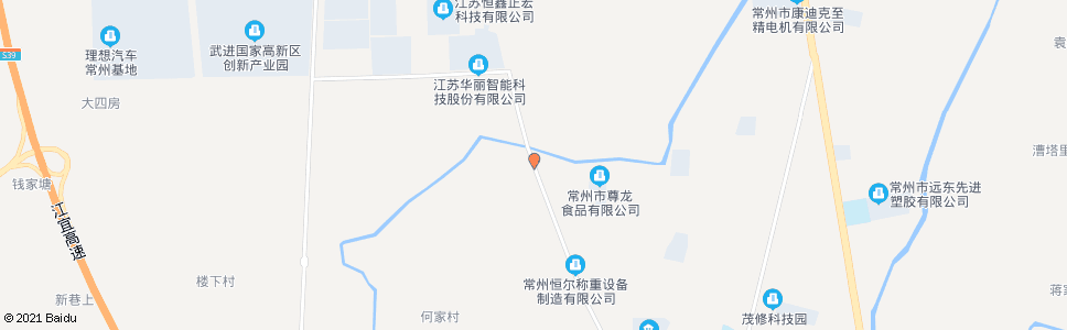 常州红旗桥_公交站地图_常州公交_妙搜公交查询2024