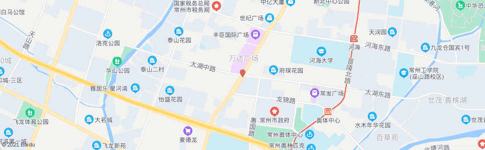 常州通江路太湖路(B)_公交站地图_常州公交_妙搜公交查询2024
