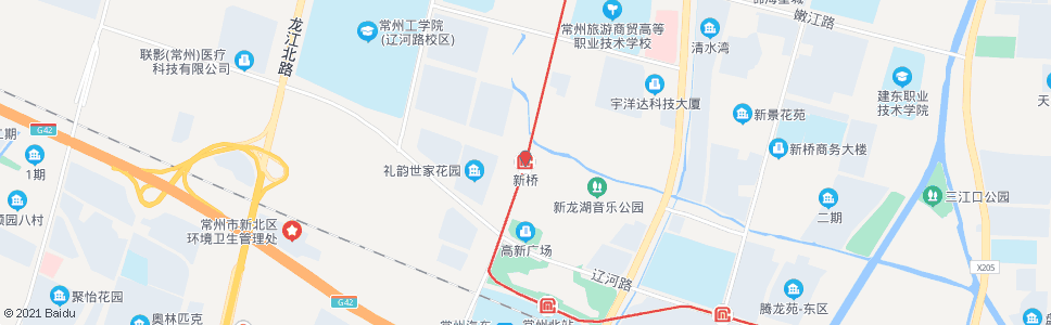 常州新桥_公交站地图_常州公交_妙搜公交查询2024