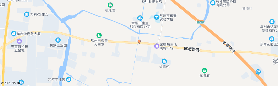 常州东青西站_公交站地图_常州公交_妙搜公交查询2024