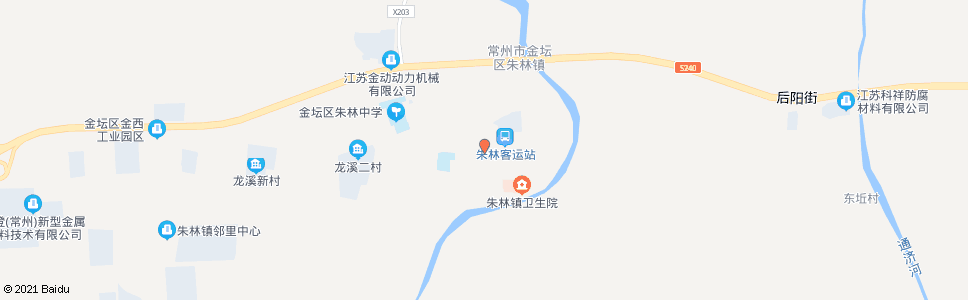 常州朱林站_公交站地图_常州公交_妙搜公交查询2024