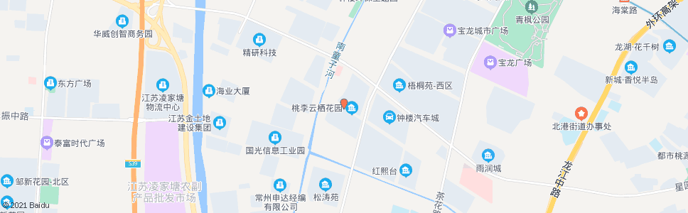 常州北港南_公交站地图_常州公交_妙搜公交查询2024
