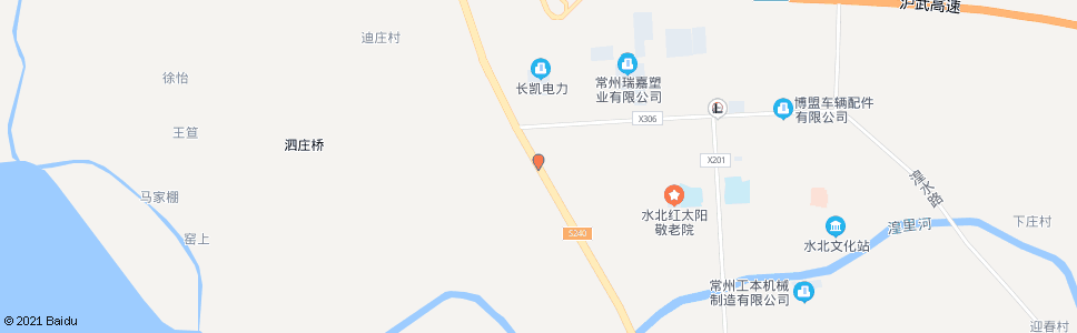 常州上汤村_公交站地图_常州公交_妙搜公交查询2024