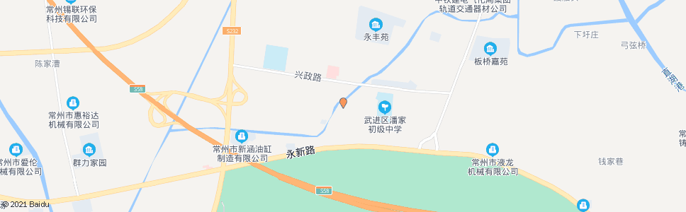 常州潘家北_公交站地图_常州公交_妙搜公交查询2024