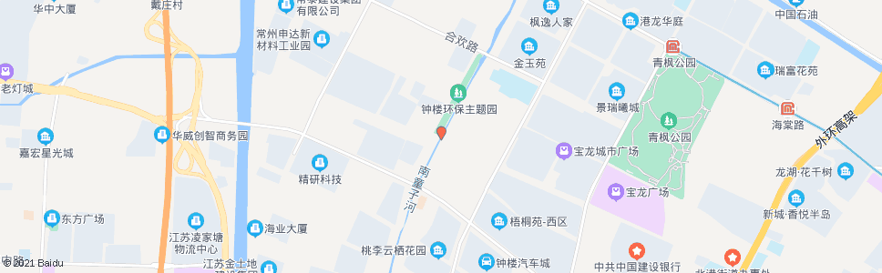 常州北港桥_公交站地图_常州公交_妙搜公交查询2024