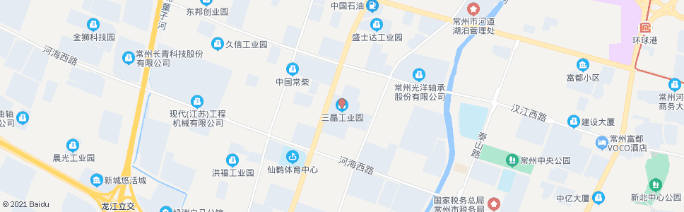 常州三井工业园_公交站地图_常州公交_妙搜公交查询2024