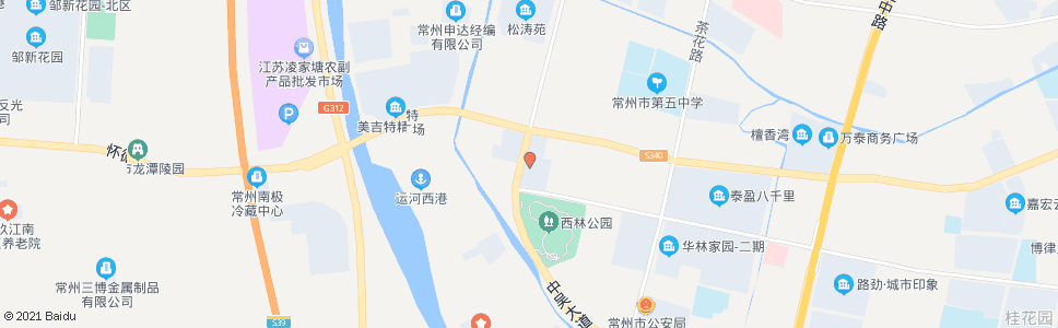 常州西林公园公交枢纽_公交站地图_常州公交_妙搜公交查询2024