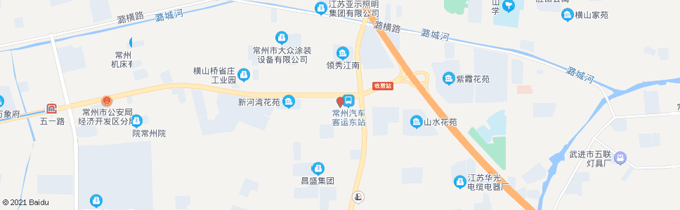 常州省庄_公交站地图_常州公交_妙搜公交查询2024