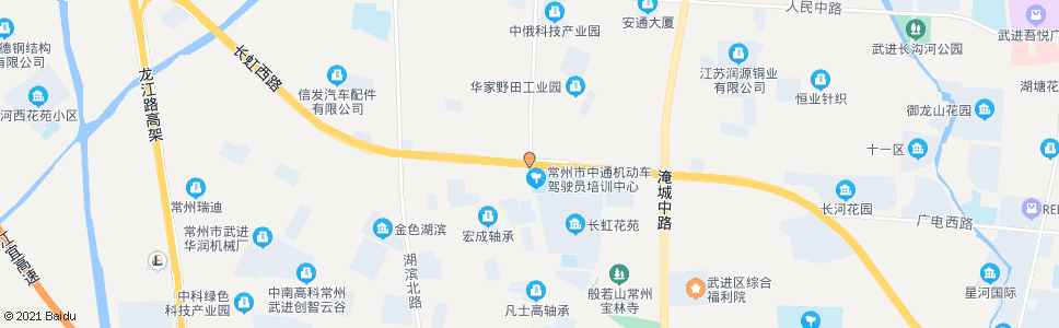 常州长虹路东龙路_公交站地图_常州公交_妙搜公交查询2024