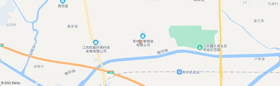 常州大漕桥北_公交站地图_常州公交_妙搜公交查询2024