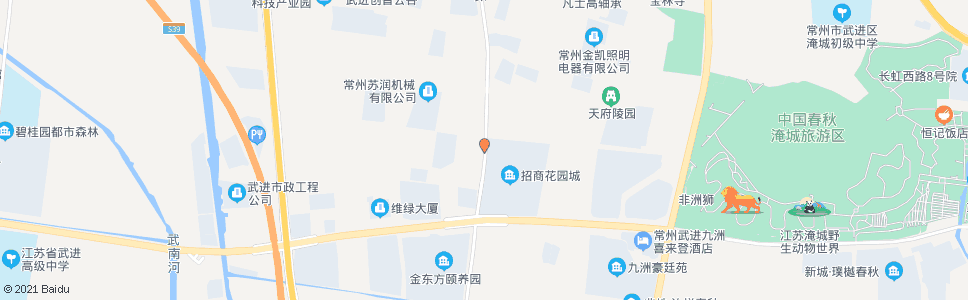 常州湖滨路_公交站地图_常州公交_妙搜公交查询2024