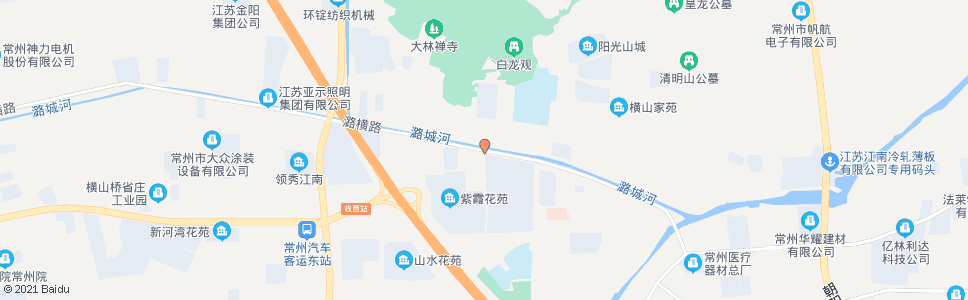 常州西崦村_公交站地图_常州公交_妙搜公交查询2024