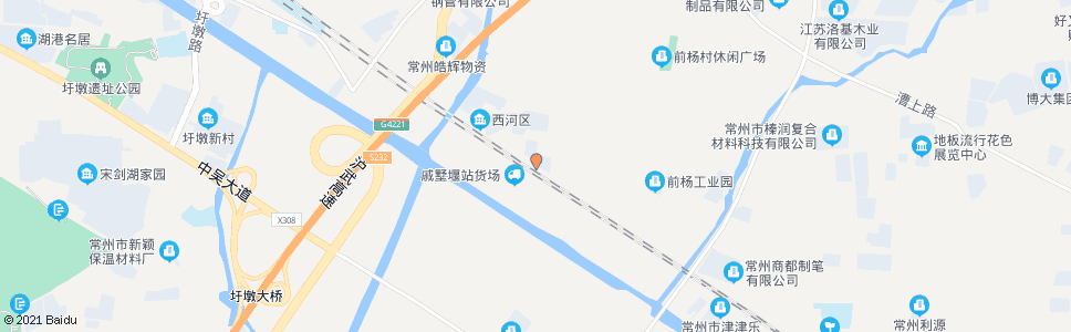 常州前杨工业园西_公交站地图_常州公交_妙搜公交查询2024