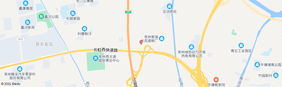 常州施家村_公交站地图_常州公交_妙搜公交查询2024