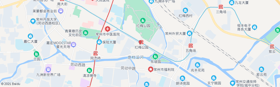常州东太平桥_公交站地图_常州公交_妙搜公交查询2024