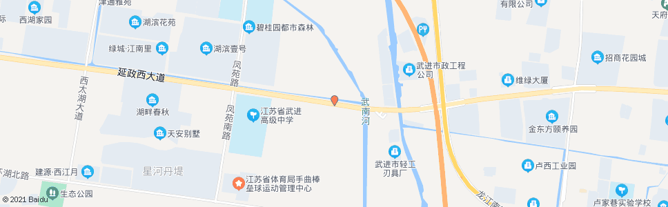 常州卢滆大桥西_公交站地图_常州公交_妙搜公交查询2024
