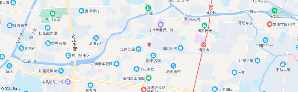 常州兰陵路光华路_公交站地图_常州公交_妙搜公交查询2024