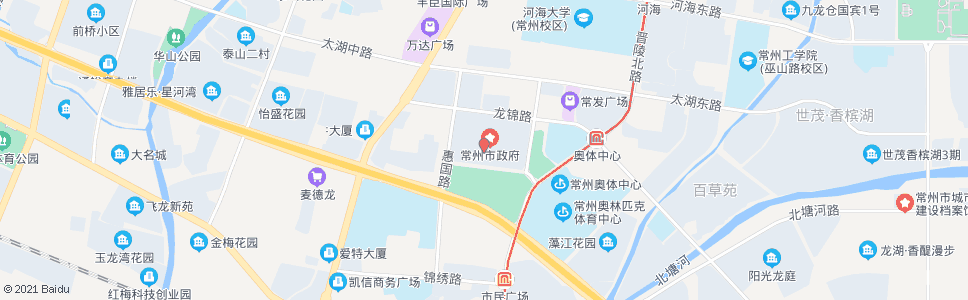 常州苏宁电器_公交站地图_常州公交_妙搜公交查询2024