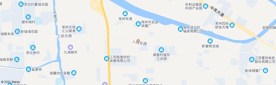 常州人民路东升路_公交站地图_常州公交_妙搜公交查询2024