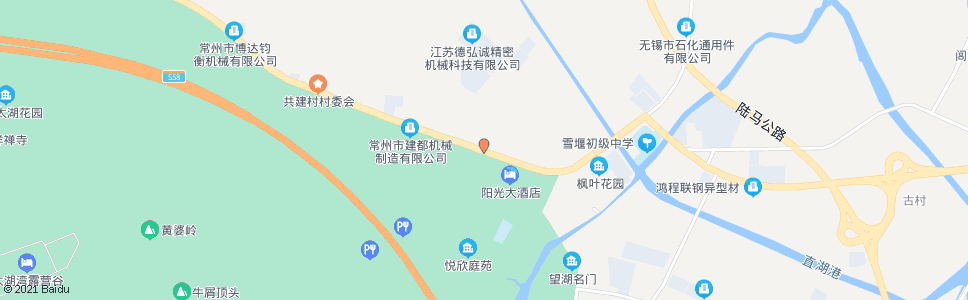 常州雪堰工业园_公交站地图_常州公交_妙搜公交查询2024