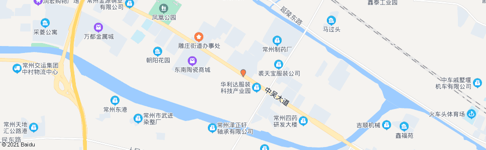 常州小松铸造_公交站地图_常州公交_妙搜公交查询2024
