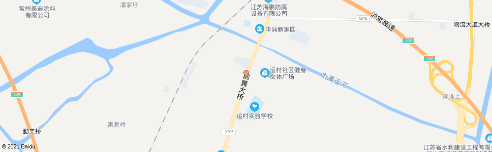 常州运村_公交站地图_常州公交_妙搜公交查询2024