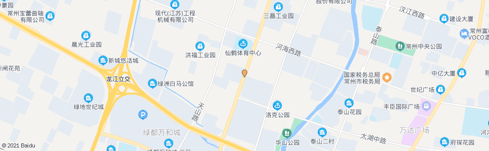 常州长江路(西江路)_公交站地图_常州公交_妙搜公交查询2024