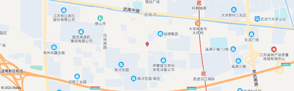 常州大沿桥_公交站地图_常州公交_妙搜公交查询2024