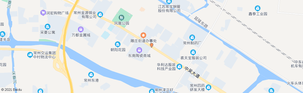 常州中吴大道常遥路_公交站地图_常州公交_妙搜公交查询2024