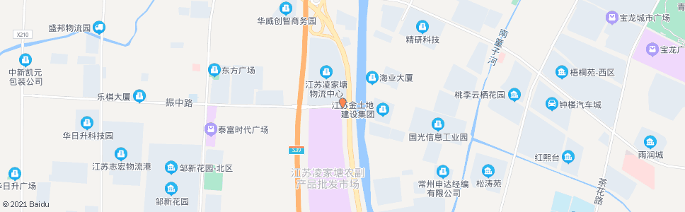 常州白鱼路凌道路_公交站地图_常州公交_妙搜公交查询2024
