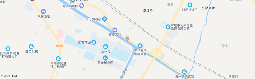 常州西沙河桥_公交站地图_常州公交_妙搜公交查询2024