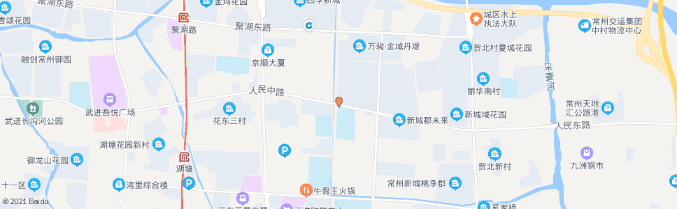 常州降子路人民路_公交站地图_常州公交_妙搜公交查询2024