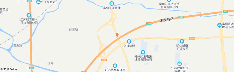 常州漕桥北_公交站地图_常州公交_妙搜公交查询2024