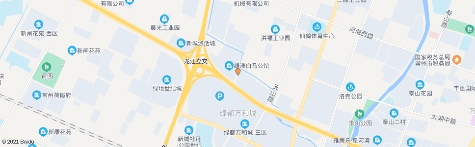 常州白马公馆_公交站地图_常州公交_妙搜公交查询2024