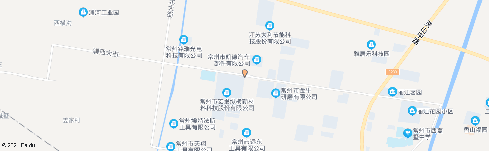 常州丽江路银山路_公交站地图_常州公交_妙搜公交查询2024