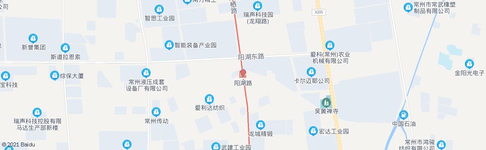 常州阳湖路(西环路)_公交站地图_常州公交_妙搜公交查询2024