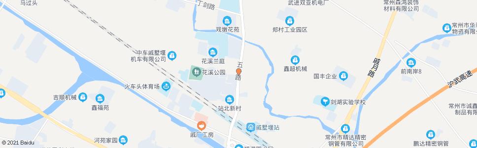 常州五一路段前路_公交站地图_常州公交_妙搜公交查询2024