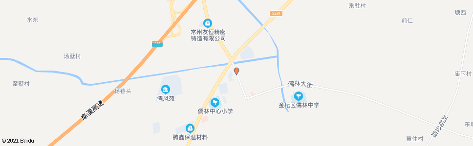 常州儒林站_公交站地图_常州公交_妙搜公交查询2024