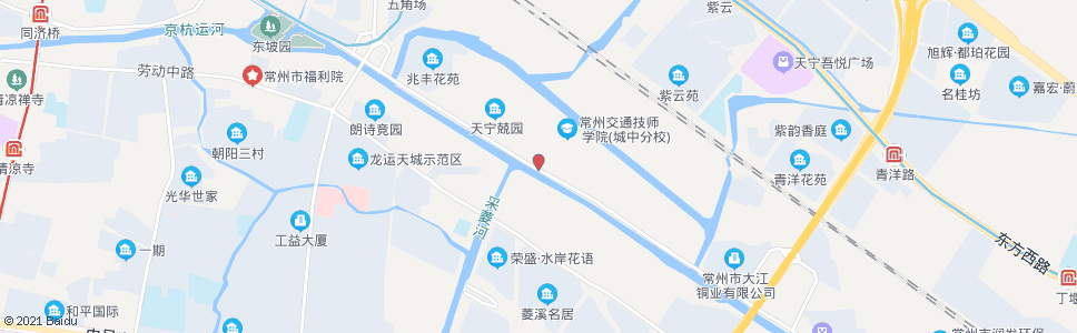 常州白家桥(公交驾训队)_公交站地图_常州公交_妙搜公交查询2024
