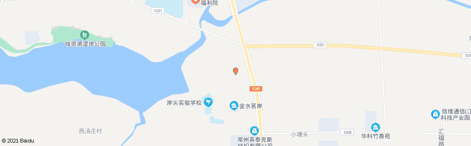 常州安西庄_公交站地图_常州公交_妙搜公交查询2024