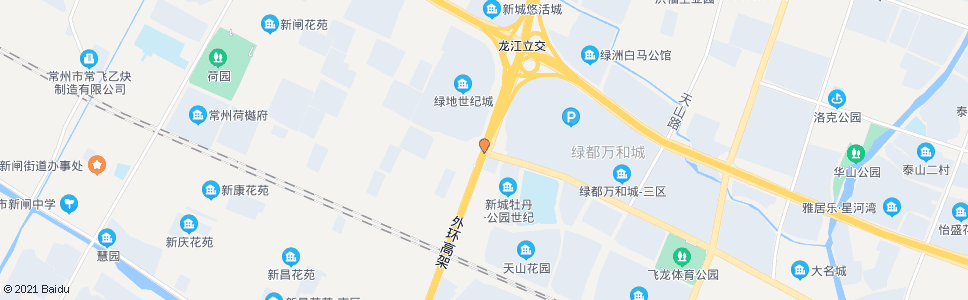 常州飞龙路龙江路_公交站地图_常州公交_妙搜公交查询2024