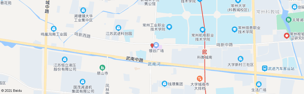 常州鸣凰_公交站地图_常州公交_妙搜公交查询2024
